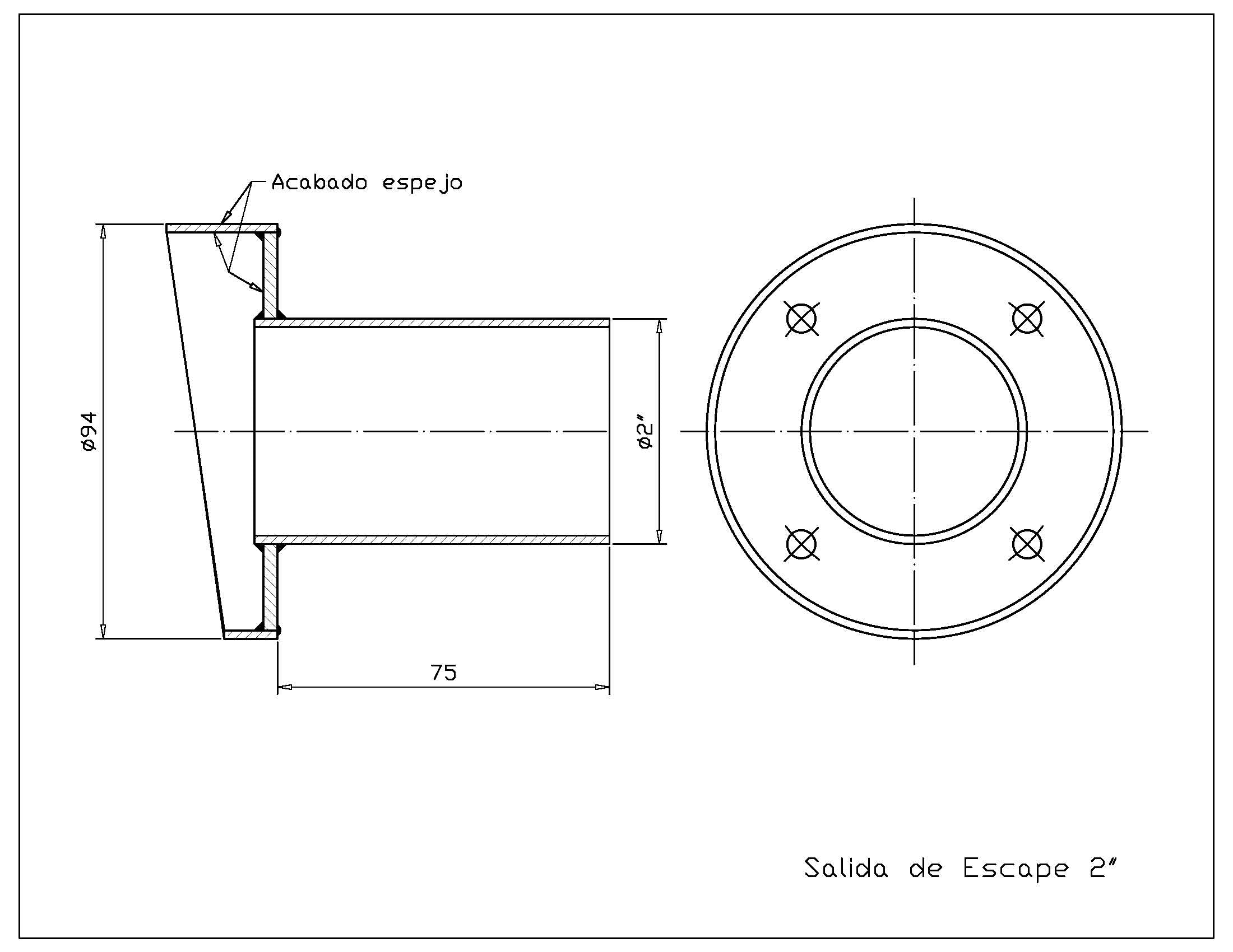 Salida de Escape 2 pgd